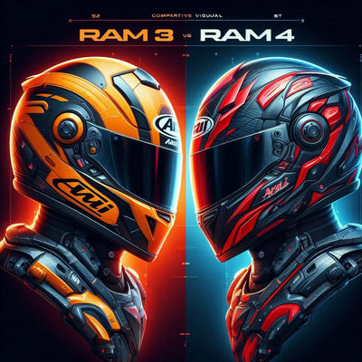 Comparatif Ultime : ARAI SZ RAM 3 vs ARAI RAM 4 - Quel Casque Choisir ?