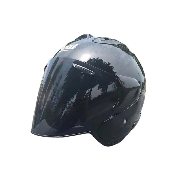 Casque Noir Brillant Semi-Ouvert d'été - SZ-Ram3 - Moto & Scooter - Helmoto
