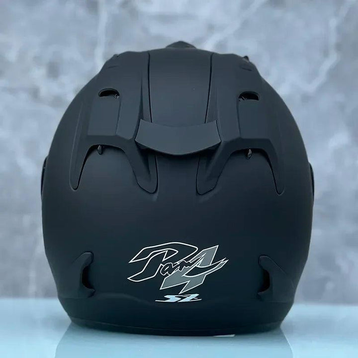 Casque Noir Mat Semi-Ouvert d'été - SZ Ram 4 - Moto & Scooter & Cross - Helmoto