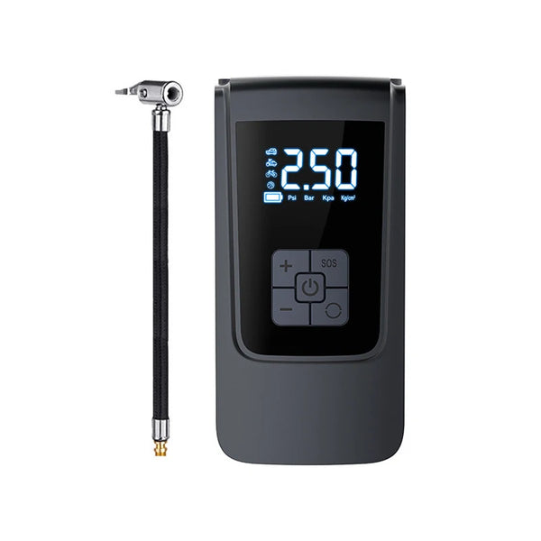 Compresseur / Pompe à Air sans fil pour voiture, moto et vélo