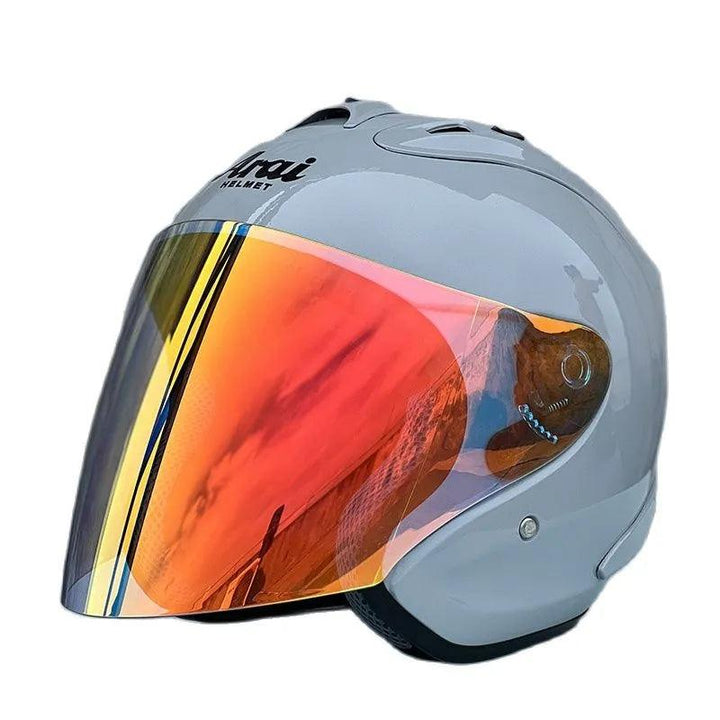 Casque Gris Nardo Semi-Ouvert d'été - SZ-Ram4 - Moto & Scooter - Helmoto