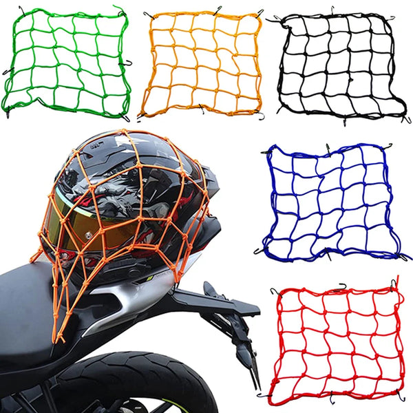 Filet élastique élastique pour casque moto