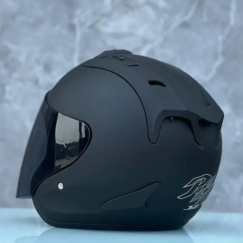 Casque Arai Moto Scooter - Noir Mat - SZ RAM 4 - Haute qualité  