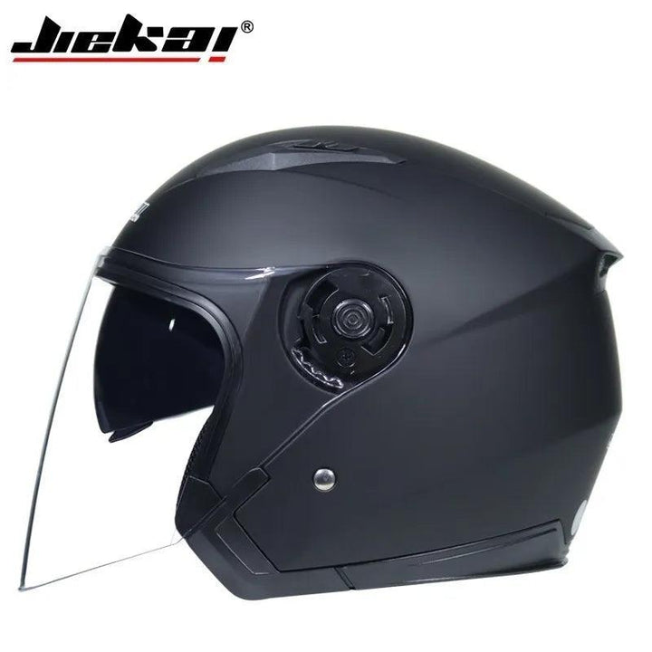 Casque Moto Unisexe 4 Saisons - Double Visière Racing - Multi-couleurs - Helmoto