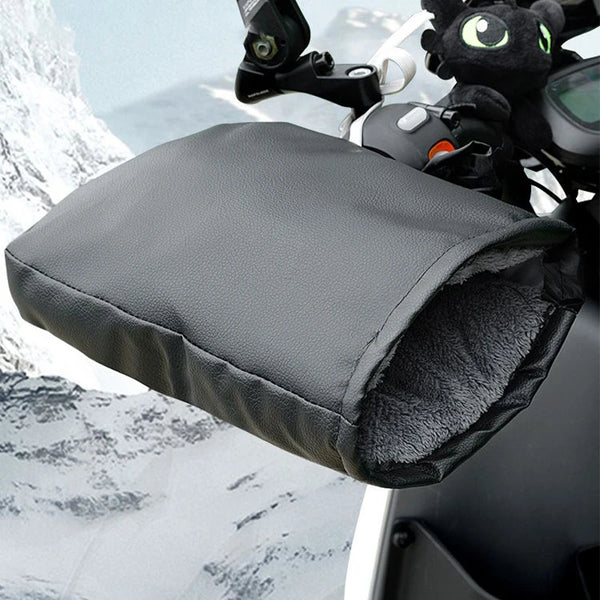 Manchons de guidon de moto pour l'hiver