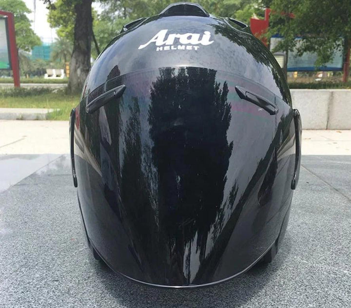 Casque Noir Brillant Semi-Ouvert d'été - SZ-Ram3 - Moto & Scooter - Helmoto