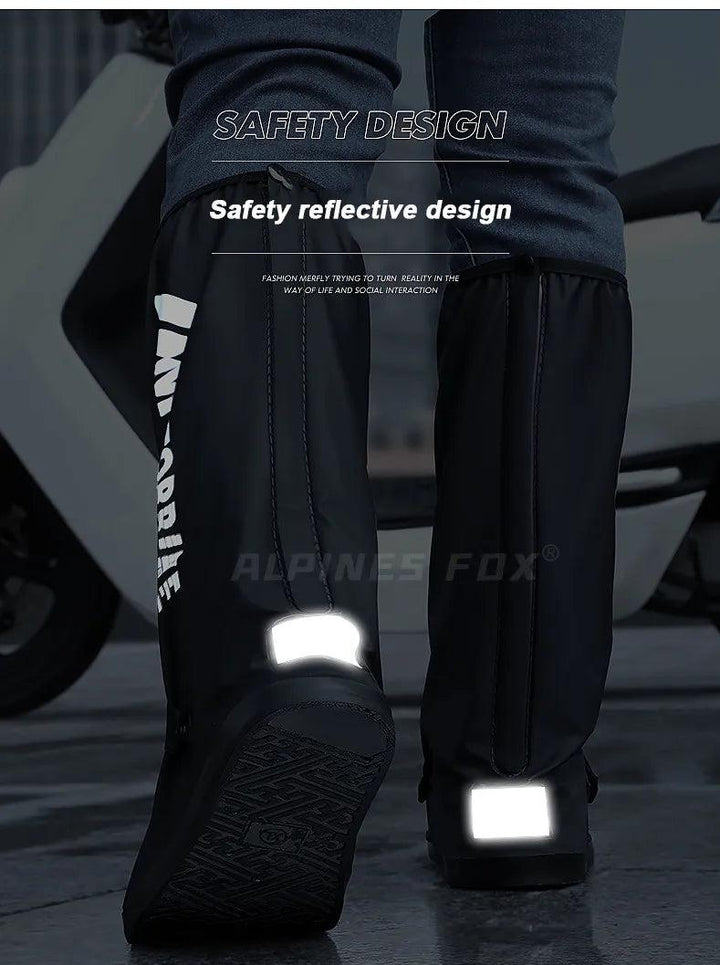Bottes de protection contre la pluie - Á enfiler sur les chaussures - Helmoto