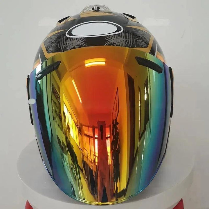 Casque Samurai Semi-Ouvert d'été - Ram 3 Pedrosa - Moto & Scooter & Cross - Helmoto