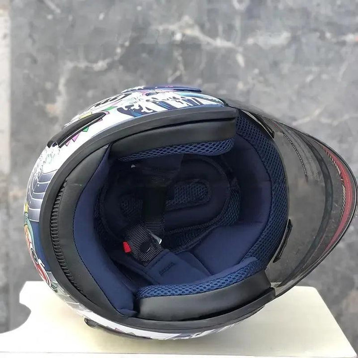 Casque Dragon Oriental Brillant - Ram 3 - Moto & Scooter & Cross - Helmoto